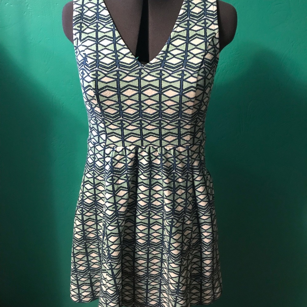 Anthropologie Open Back Dress
